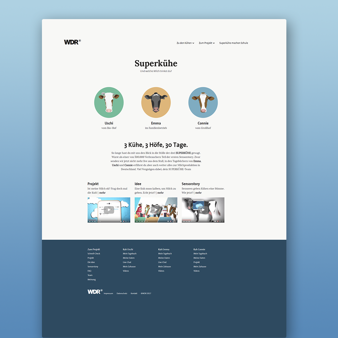 Superkühe - WDR Sensorstory